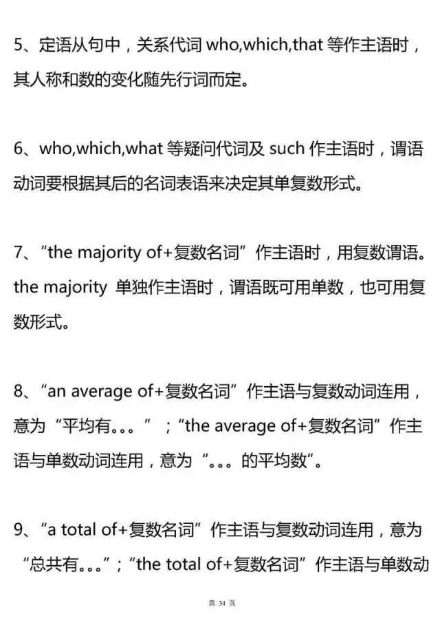 高中英语所有语法专题大汇总，建议收藏！