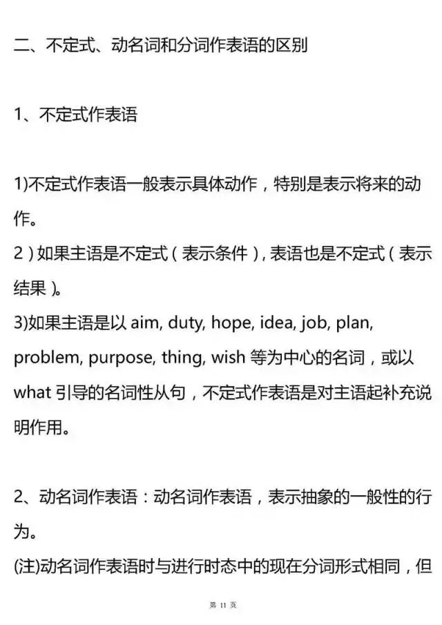 高中英语所有语法专题大汇总，建议收藏！