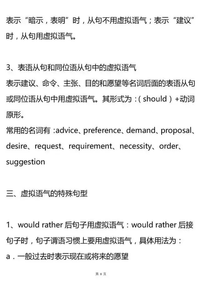 高中英语所有语法专题大汇总，建议收藏！